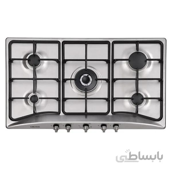 اجاق گاز ۵ شعله استیل البرز مدل S5904 ا Steelalborz oven model S5904