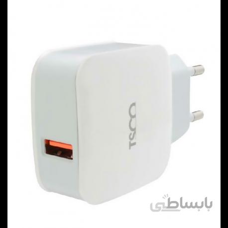 شارژر دیواری تسکو مدل TTC 56 به همراه کابل microUSB