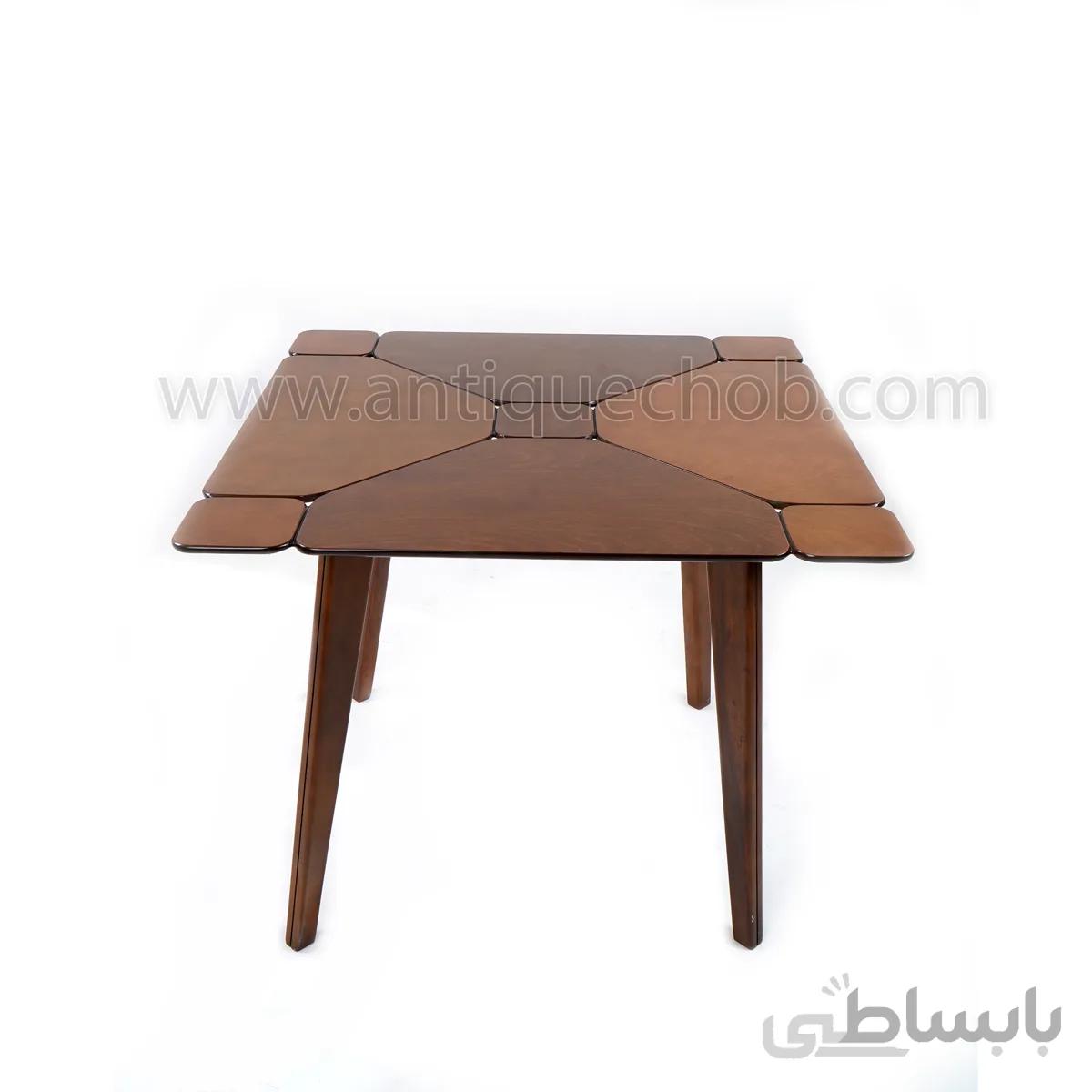 میز تک 4 نفره آنتیک کد 584
