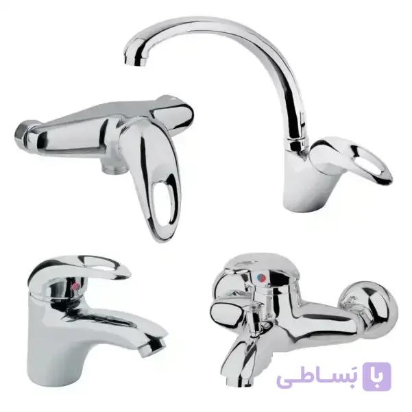 ست شیرآلات البرز روز مدل مرجان کد 44487
