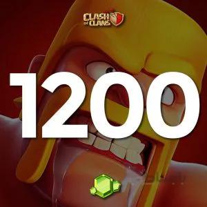 1200 جم کلش آف کلنز