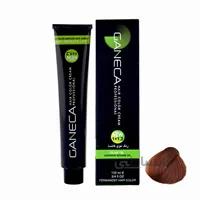 رنگ مو گانسا شماره 8.657 حجم 100 میلی لیتر رنگ مسی کاکائویی روشن ا GANECA Hair Color Cream Light Copper Cocoa 100ml No: 8.657