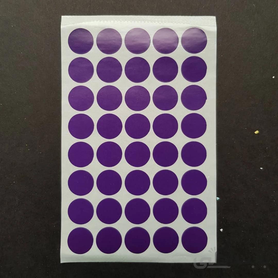 استیکر بولت بنفش 15 mm (3 برگ)
