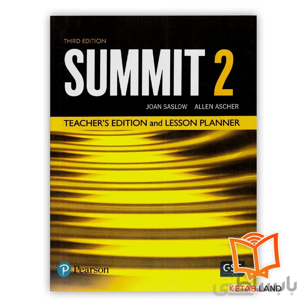 کتاب معلم سامیت 2 ویرایش سوم summit 2 third edition teacher book