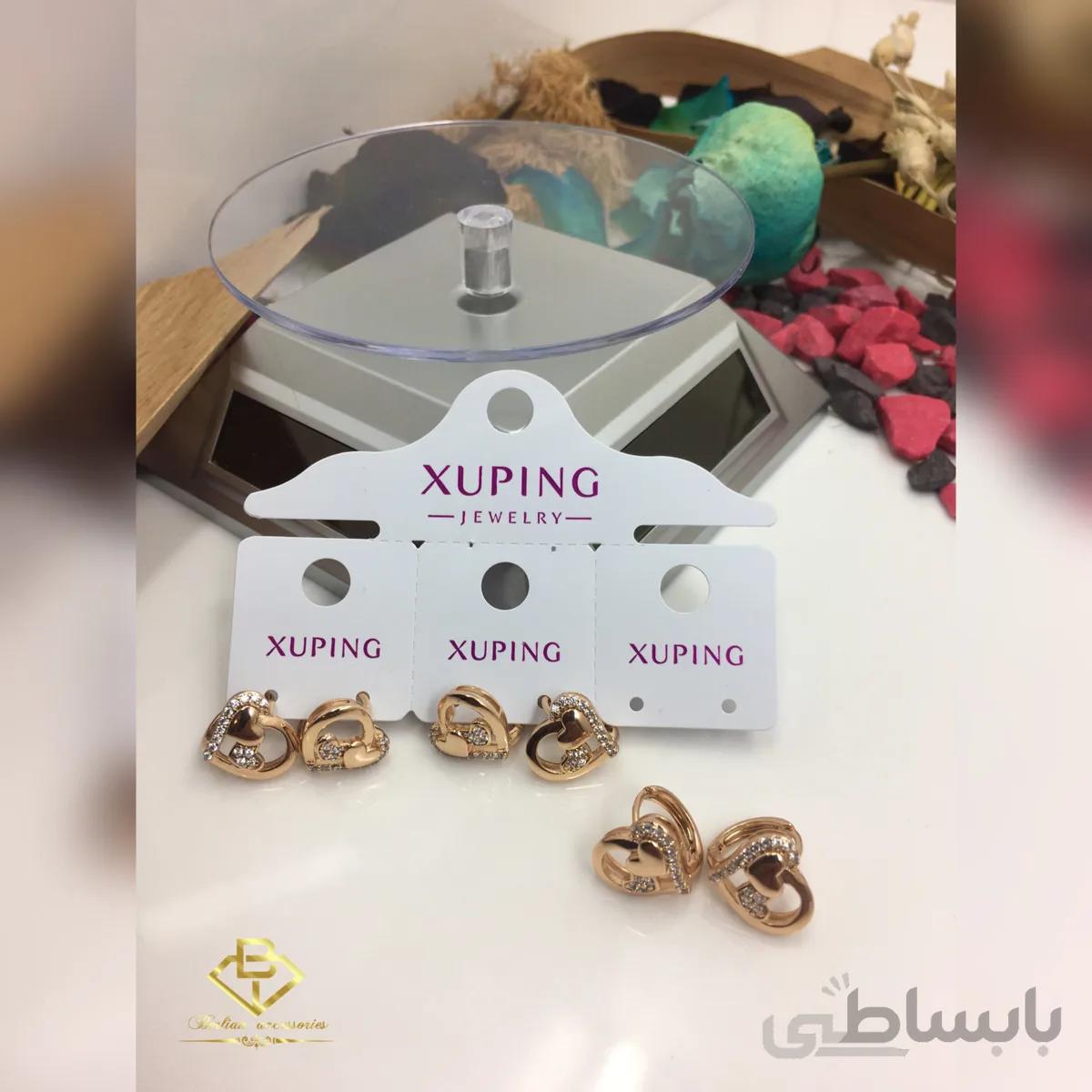 گوشواره قلب ژوپینگ