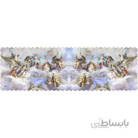 رانر مخمل رنگ روغن فرشته آبی