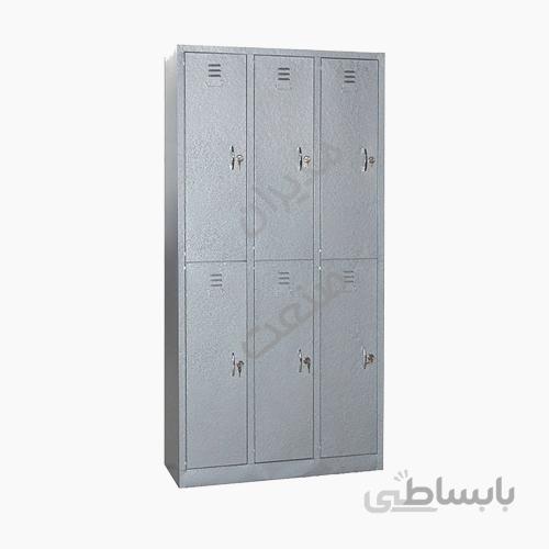 کمد فلزی شش درب