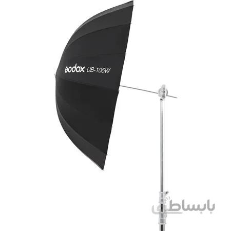 چتر عکاسی داخل سفید بیرون مشکی عمیق گودکس Godox UB-105W Parabolic