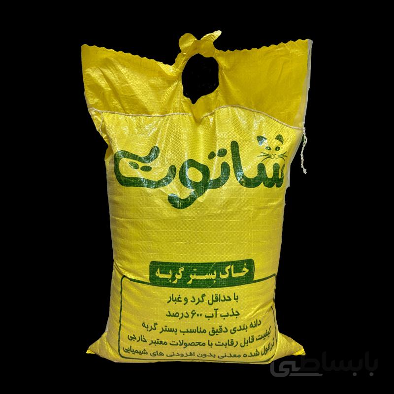خاک گربه گرانوله دانه درشت شاتوت وزن 10 کیلوگرم