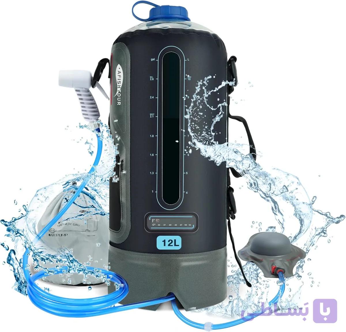 دوش بادی کمپینگ AFISHTOUR مدل FW2100