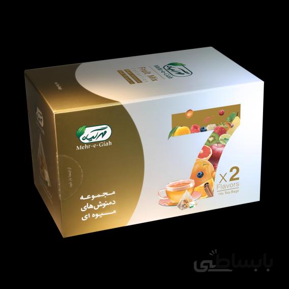 مجموعه دمنوشهای میوهای مهر گیاه