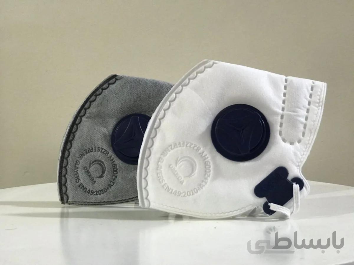 ماسک تنفسی ۶ لایه فیلتر دار N95 دارای تاییدیه دانشگاه علوم پزشکی ایران