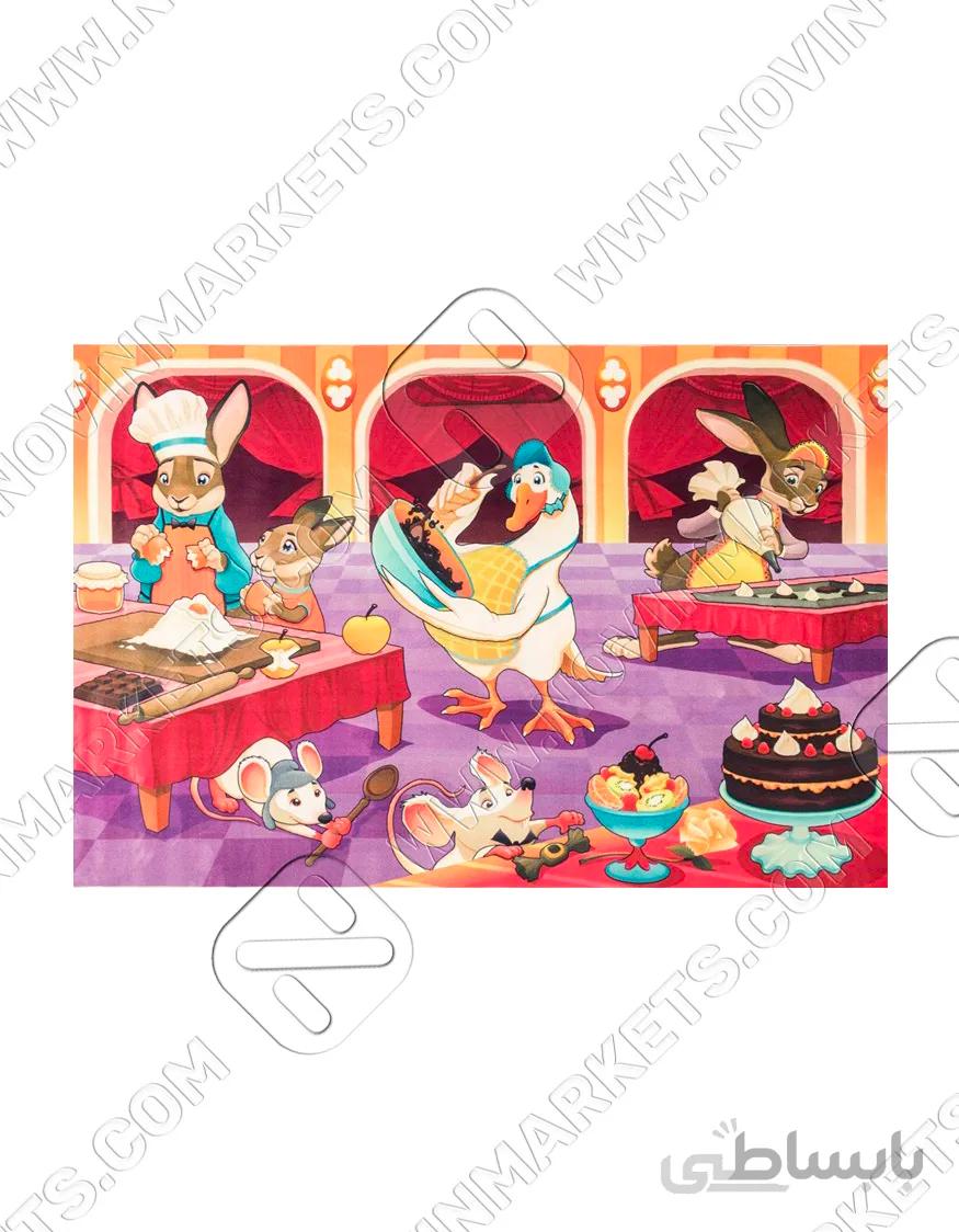 فرش محتشم طرح کودک کد ۱۰۰۲۱۱
