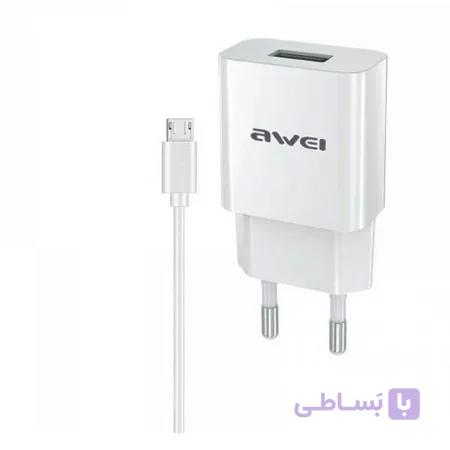 شارژر دیواری اوی مدل C-831 به همراه کابل تبدیل میکرو