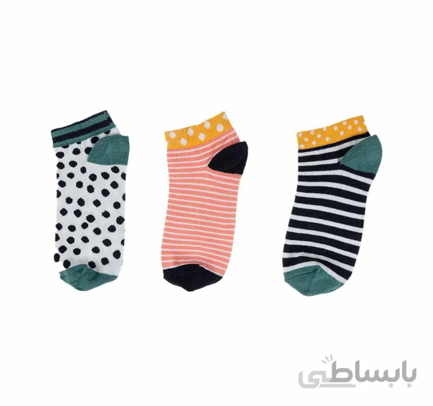 جوراب زنانه 6 عددی مدل Riva مادام کوکو