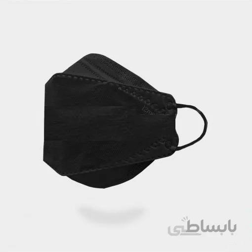 ماسک سه بعدی 3D پرو مشکی دوازده رو هشت هف بسته سلفونی 10 عددی