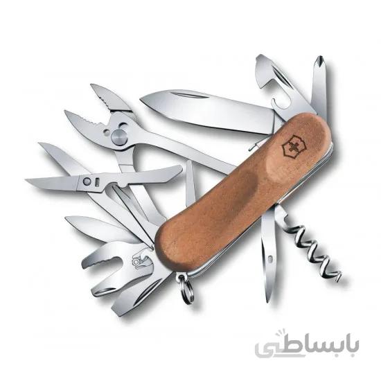 چاقو 19 کاره مدل Victorinox - Evolution Wood S557