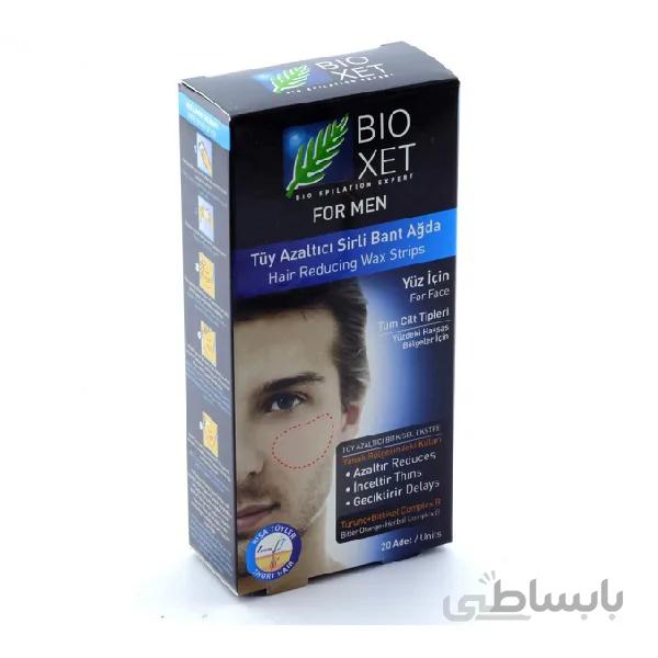 نوار موبر صورت بيوتكس - BIOTEX مردانه 20عددی