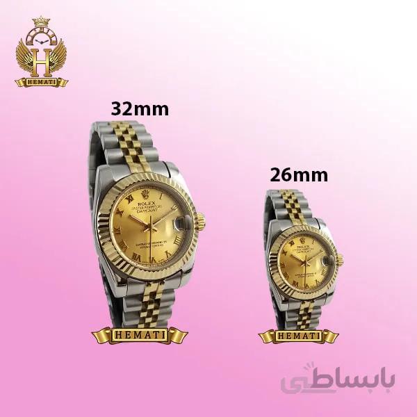 ساعت زنانه رولکس دیت جاست Rolex Datejust RODJL32302