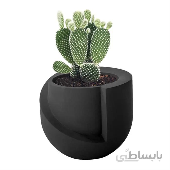 گلدان دکوسیتی کد dco56 ا مناسب برای میزکار مناسب برای دیزاین منزل ابعاد: 13*13*11/5