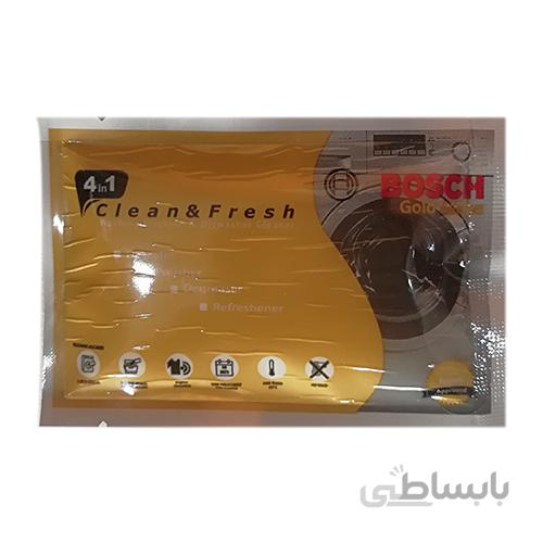 پودر جرم گیر ماشین لباسشویی و ظرفشویی مدل GOLD بوش Bosch وزن ۴۰ گرم