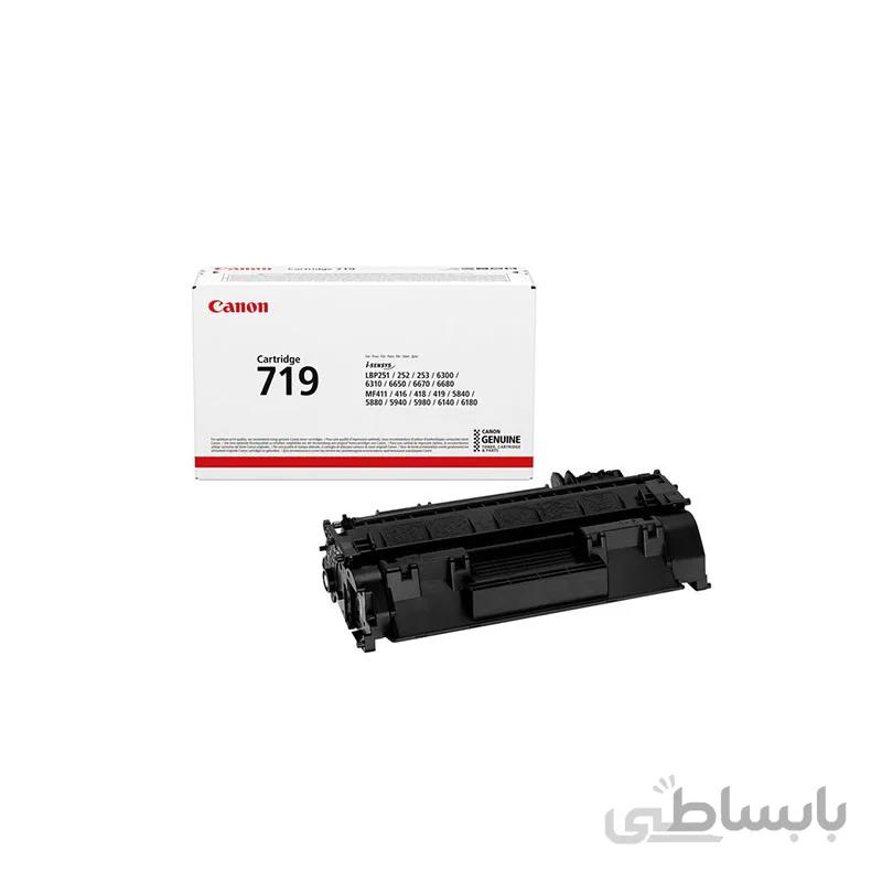 کارتریج مشکی canon مدل 719 شرکتی درجه یک