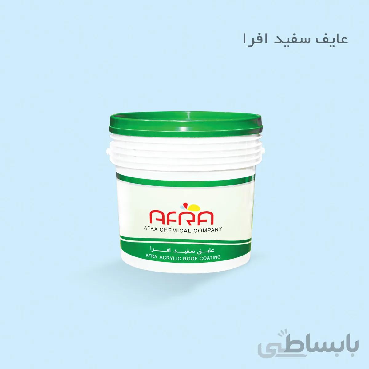 عایق سفید (ایزوگام سفید) 4کیلویی افرا
