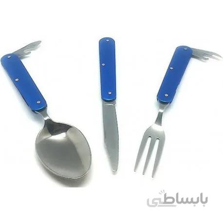 ست قاشق چنگال و چاقو سفری