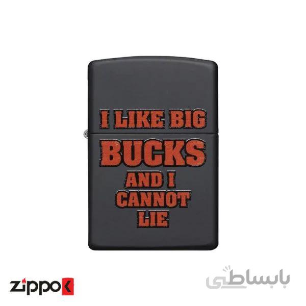 فندک زیپو I Like Big Bucks کد 29342