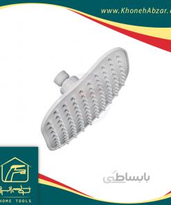 مشخصات ، قیمت و خرید سردوش 20 سانت سفید ژله ای ABS
