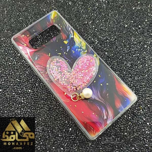 قاب ماربل سامسونگ Samsung S10 طرح قلب برجسته آکواریومی کد SA306A