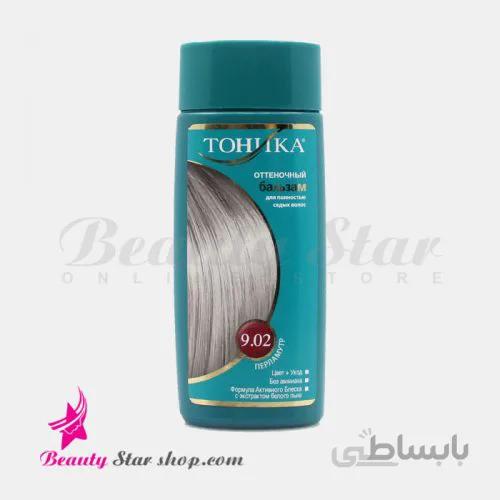 شامپو رنگساژ تونیکا نقره ای شماره 9.02 حجم 150 میلی لیتر