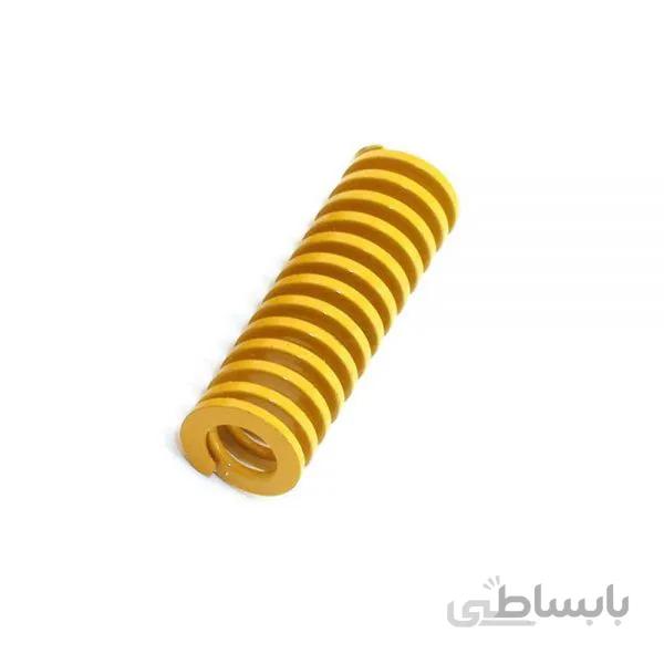 فنر زرد رنگ تنظيم سطح هيت بد پرينتر سه بعدی / Yellow strong spring OD10x25mm