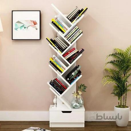 کتابخانه دکوری آبشار کشو دار