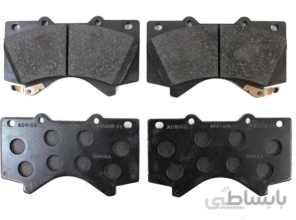 لنت ترمز جلو لندکروزر LA08.LA07.LX07 کد 04465-60280 جنیون اصلی