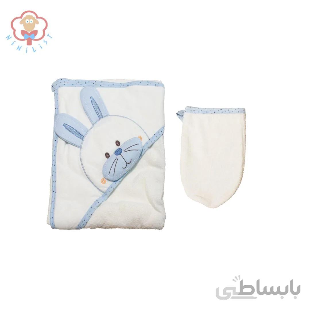 ست حوله ۲ تکه mini damla مدل 41438