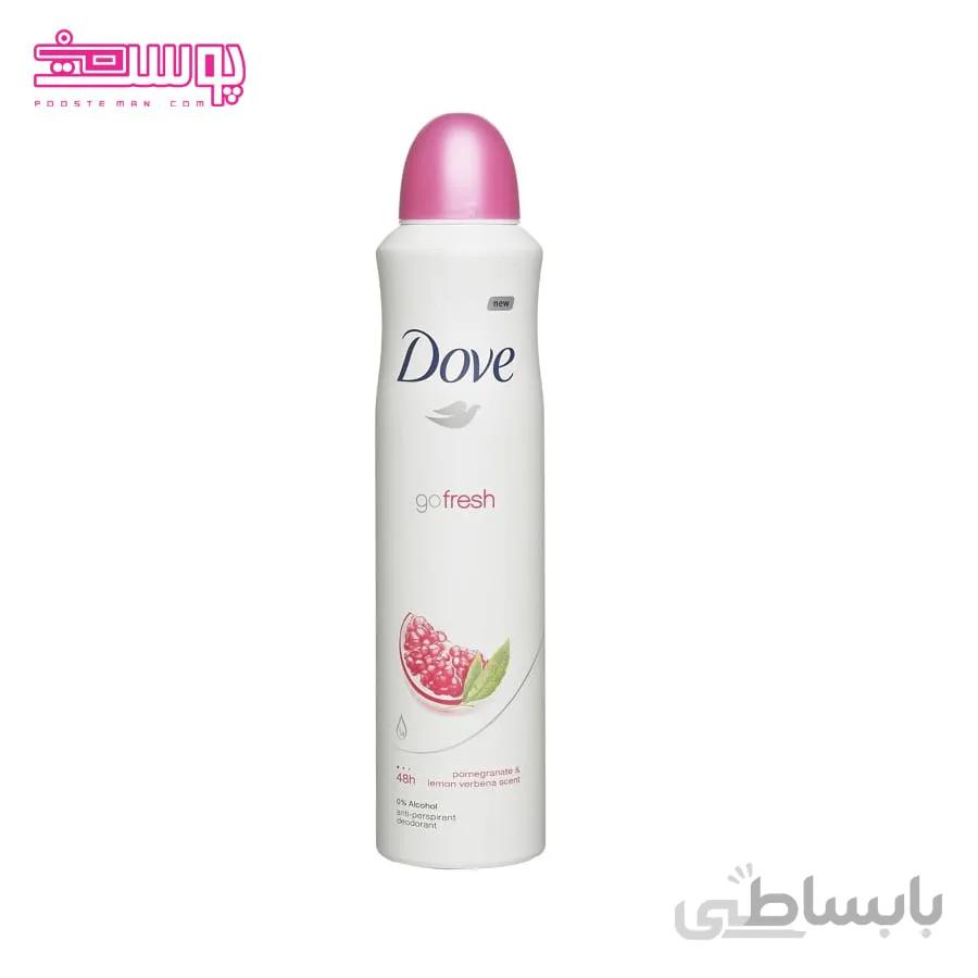 اسپری ضد تعریق انار و به لیمو داو حجم 250ml