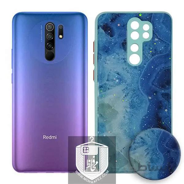 قاب آبرنگی شیائومی Redmi Note 8 Pro پاپ سوکت دار کد XM303C