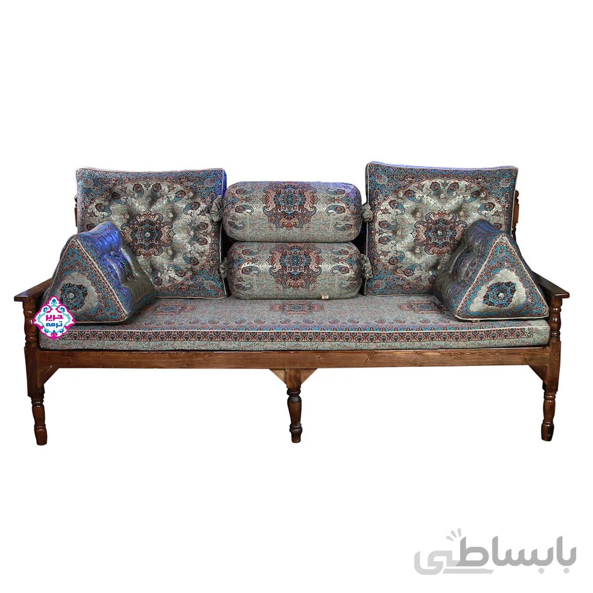 سرویس ۵ تکه شاه نشین کنار مخمل قرمز کد 410514