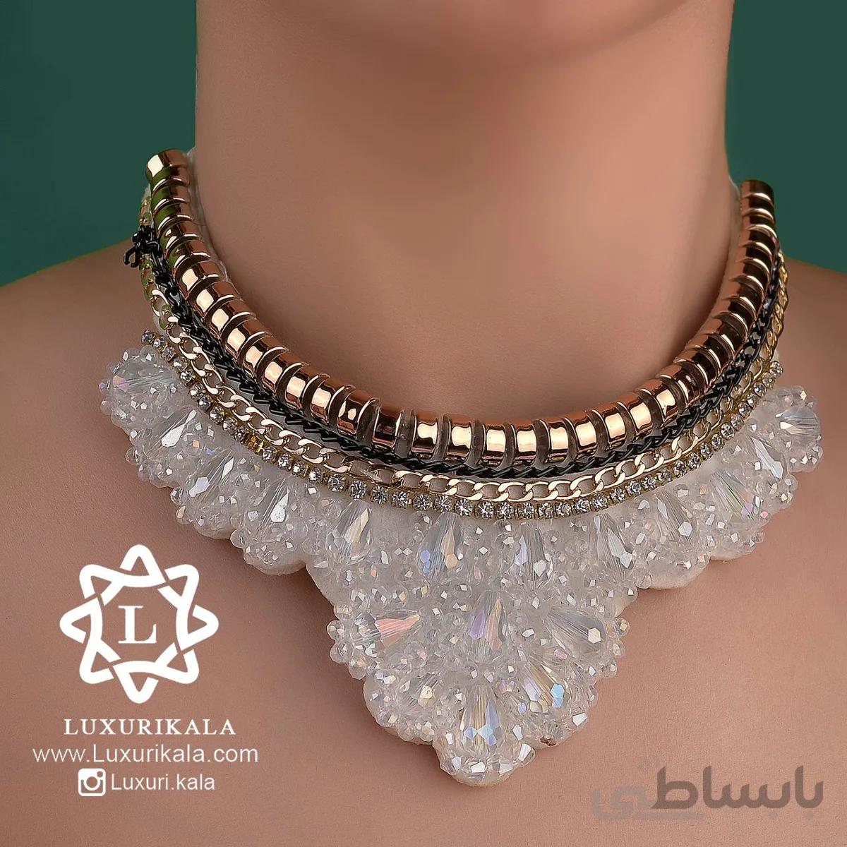 یقه تزئینی (پارچه ای) کد 925232