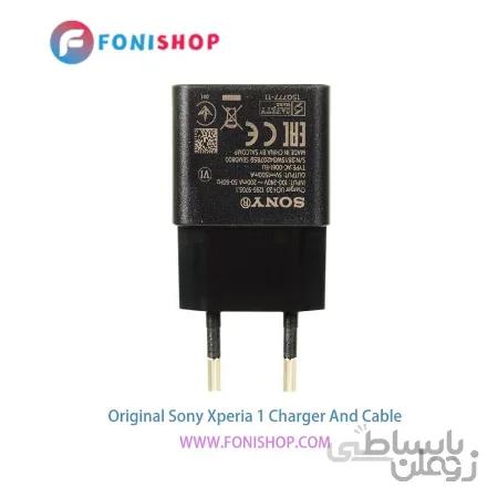 کابل و شارژر فست شارژ اصلی سونی Sony Xperia 1