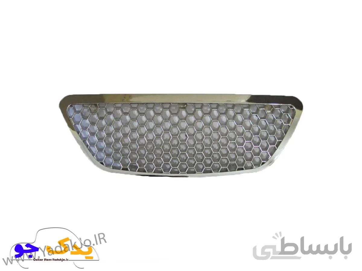 جلوپنجره اسپرت تیبا طرح زنبوری استیل