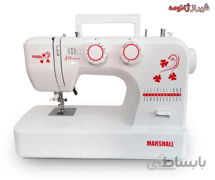 چرخ خياطی مارشال 8600 با سوزن نخ کن اتوماتیک
