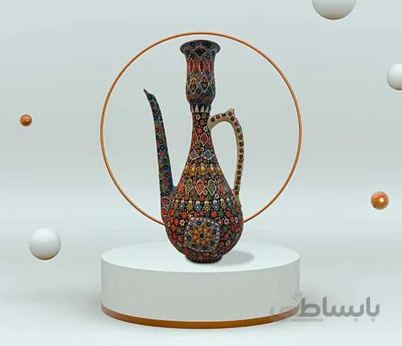 گلابدان میناکاری