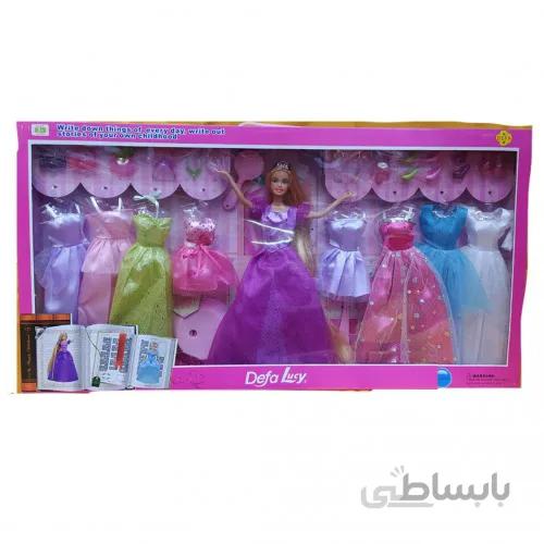 باربی دفا با ۸دست لباس آیتم ۸۲۶۶
