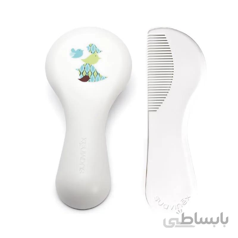 شانه و برس سفید نوزاد سواوینکس Suavinex
