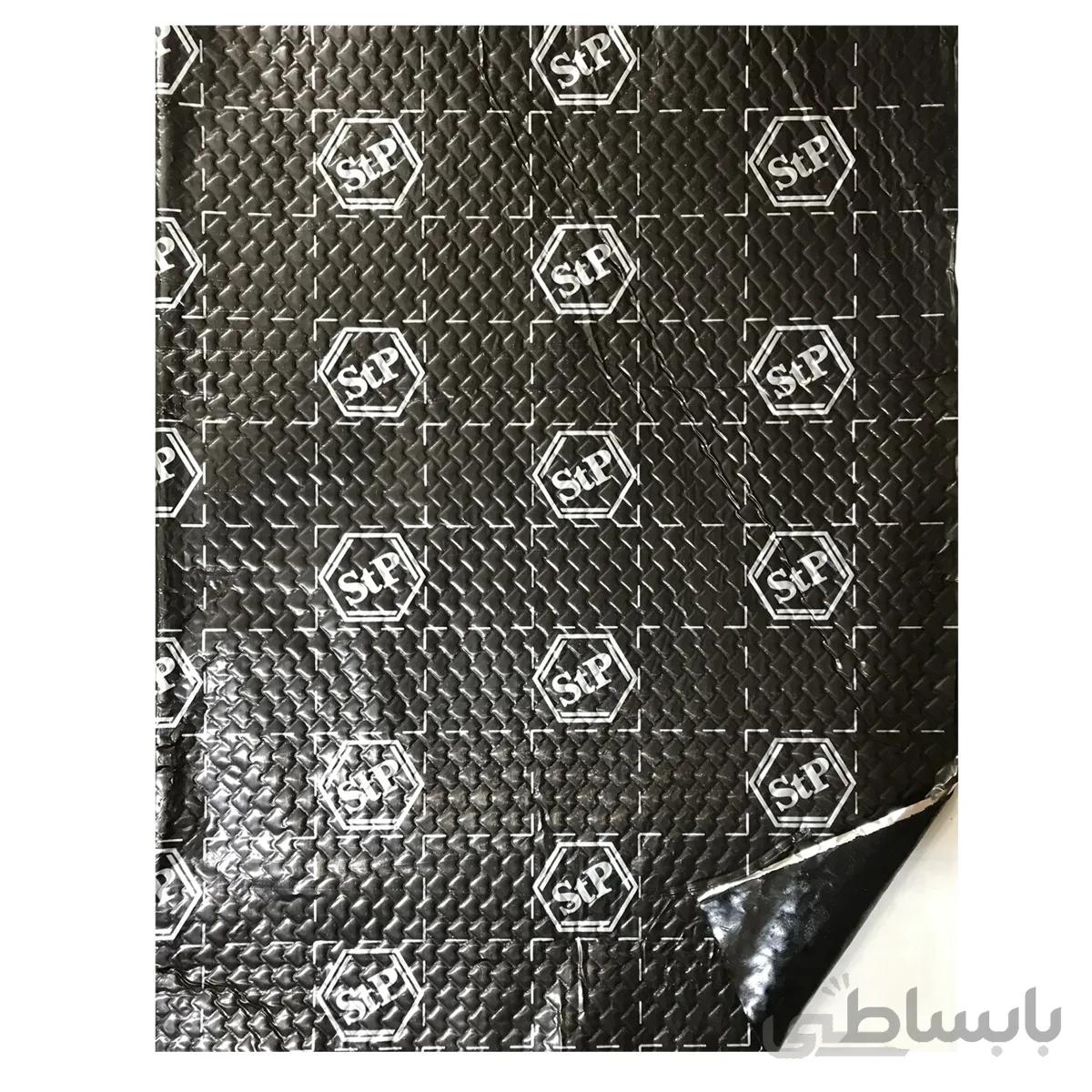ورق دمپینگ STP مدل Black Silver بسته 12 عددی