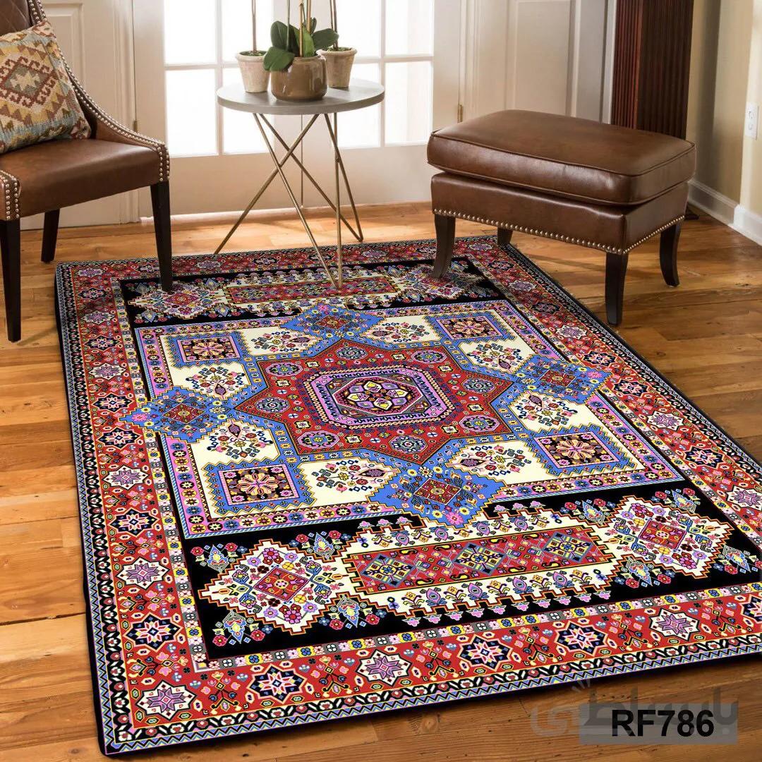 روفرشی مخمل کشدوز کد 786 در چهار سایز استاندارد زمان آماده شدن 20 روز کاری ارسال رایگان به سراسر کشور - پست رایگان / 9 متری