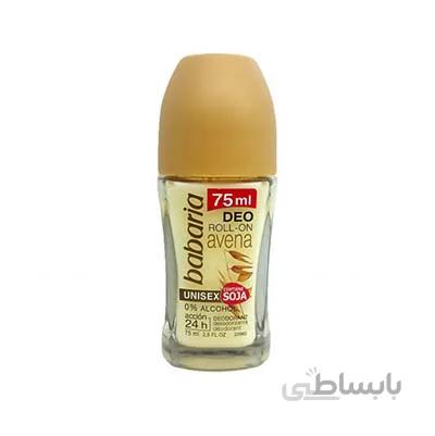 مام رول جو دوسر باباریا ۷۵میل / BABARIA Oat Deodorant 24H Roll On