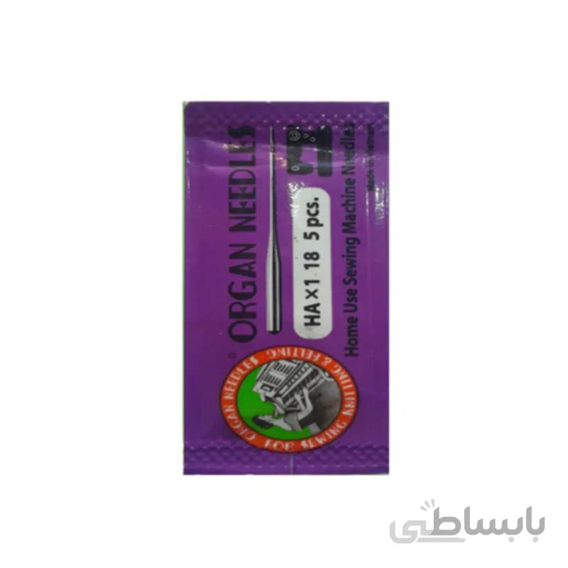سوزن چرخ خیاطی سایز 18 بسته 10 عددی